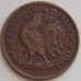 Монета Французская Экваториальная Африка 50 сантимов 1943 КМ1а XF арт. 14517