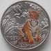 Монета Австрия 3 евро 2017 Тигр BUNC серия Животные арт. 11689
