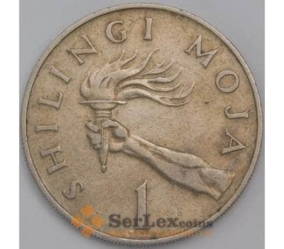 Монета Танзания 1 шиллинг 1982 КМ4 XF арт. 38958