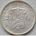 Монета Кюрасао 2 1/2 гульдена 1944 КМ46 AU арт. 8259