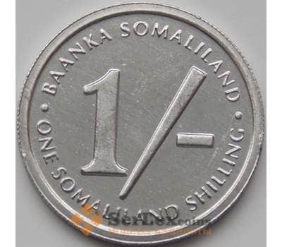 Монета Сомалиленд 1 шиллинг 1994 КМ1 UNC арт. 8130