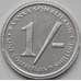 Монета Сомалиленд 1 шиллинг 1994 КМ1 UNC арт. 8130
