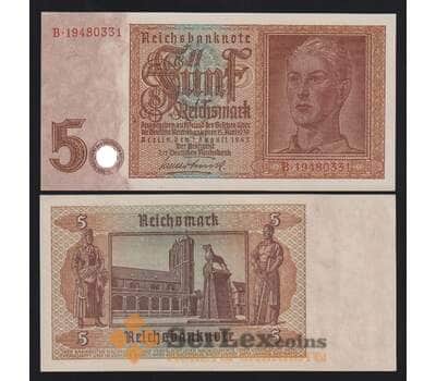 Германия 5 марок 1942 Р186а(2) UNC арт. 53996