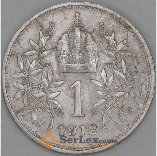 Австрия 1 крона 1912 КМ2820 XF арт. 53764