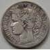 Монета Франция 2 франка 1887 КМ817.1 F арт. 7167