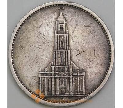Монета Германия 5 марок (рейхсмарок) 1935 А КМ83 F  арт. 30706