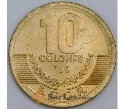 Коста-Рика 10 колонов 1997 КМ228a UNC арт. 57248