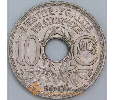 Франция 10 сантимов 1937 КМ866a UNC арт. 57327