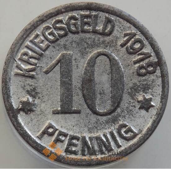 Германия нотгельд 10 пфеннигов 1918 XF Кобленц арт. 12906
