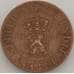 Монета Нидерландская Восточная Индия 2 1/2 цента 1945 КМ316 VF (J05.19) арт. 19001