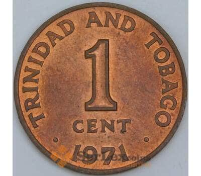 Тринидад и Тобаго 1 цент 1971 КМ1 AU арт. 57526