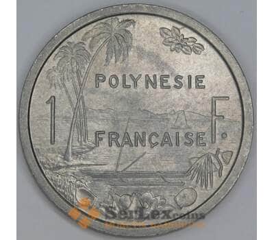 Французская Полинезия 1 франк 1979 КМ11 UNC арт. 54836