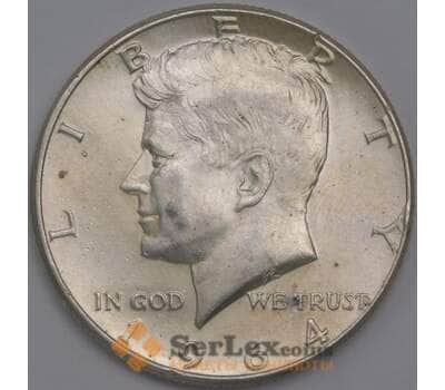 США монета 1/2 доллара 1964 KM202 aUNC Кеннеди арт. 43132