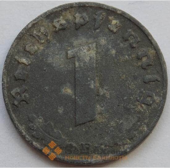 Германия 1 пфенниг (рейхспфенниг) 1941 B КМ97 VF (J05.19) арт. 15028