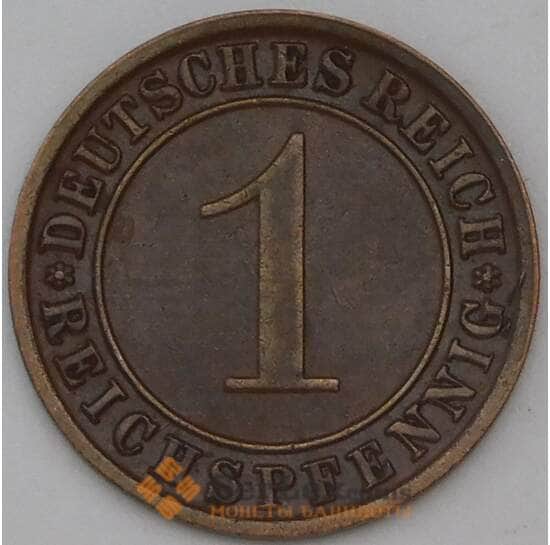Германия 1 пфенниг 1933 А КМ37 XF  арт. 23229