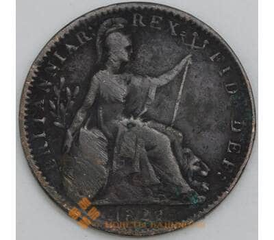 Великобритания 1 фартинг 1821-1826 КМ677 VF арт. 56225