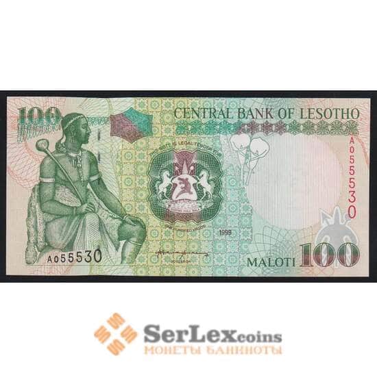 Лесото 100 малоти 1999 Р19а UNC арт. 52317
