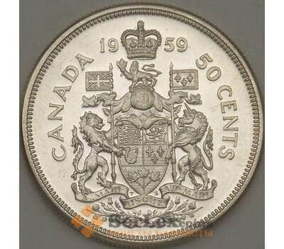 Монета Канада 50 центов 1959 Proof арт. 21702