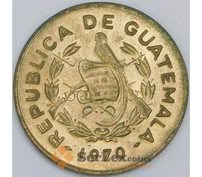Гватемала 1 сентаво 1970 КМ265 UNC  арт. 57565