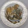 Либерия 5 долларов 2009 Proof Полководцы -  Чингиз Хан арт. 31455