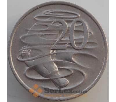 Монета Австралия 20 центов 1980 КМ66 XF арт. 14022