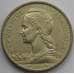 Монета Французское Сомали 10 франков 1965 КМ11 BU арт. 14574