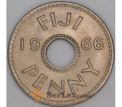 Фиджи 1 пенни 1966 КМ21 UNC арт. 53172