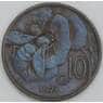 Италия 10 чентезимо 1921 КМ60 VF арт. 38865