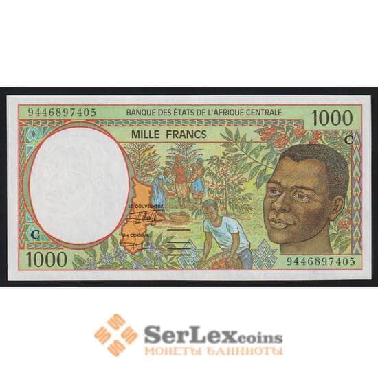 Конго 1000 франков 1994 Р102Сb UNC арт. 52801