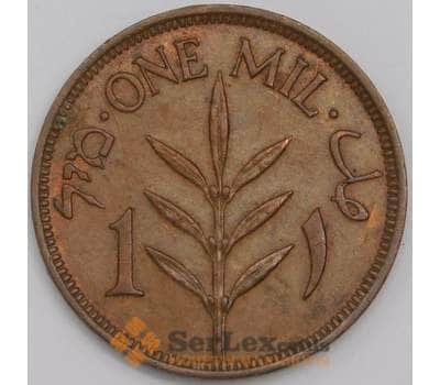 Монета Палестина 1 милс 1942 КМ1 AU арт. 40538