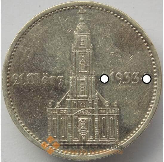 Германия 5 марок (рейхсмарок) 1934 A КМ82 XF Серебро (J05.19) арт. 14762