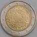 Монета Италия 2 евро 2015 30 лет Флагу UNC арт. С02259