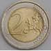 Монета Италия 2 евро 2015 30 лет Флагу UNC арт. С02259