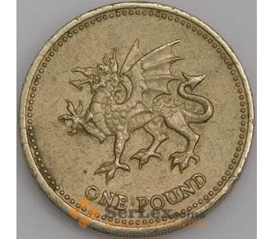 Монета Великобритания 1 фунт 2000 КМ1005 арт. С02062