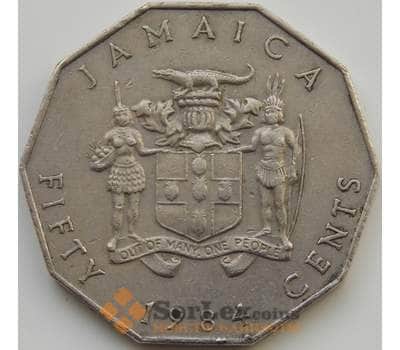 Монета Ямайка 50 центов 1984 КМ65 VF арт. С02091