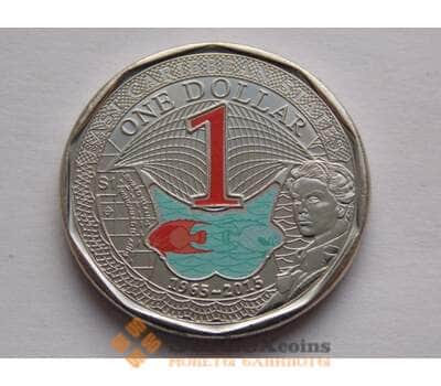 Монета Восточно-Карибские острова 1 доллар 2015 50 Лет Союзу арт. С02128
