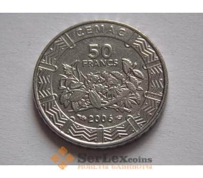 Монета Центрально-Африканские Штаты 50 франков 2006 КМ21 арт. С02142