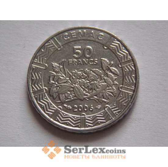 Центрально-Африканские Штаты 50 франков 2006 КМ21 арт. С02142
