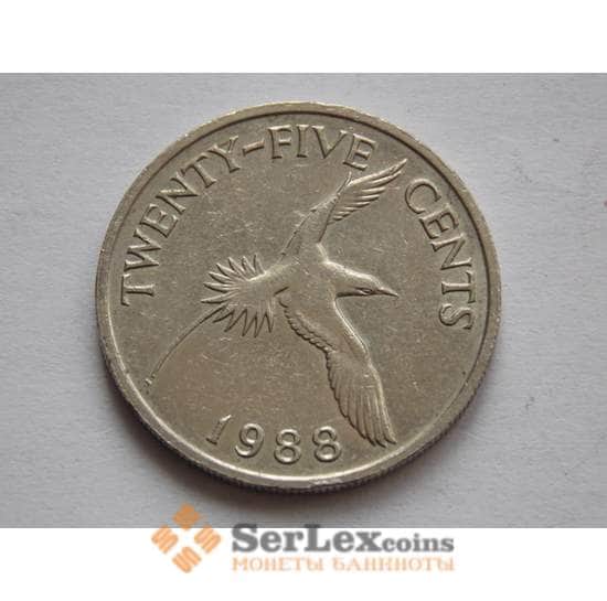 Бермуды 25 центов 1986-98 КМ47 арт. С02165