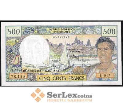 Банкнота  Французская Полинезия 500 франков UNC №1 арт. В00536