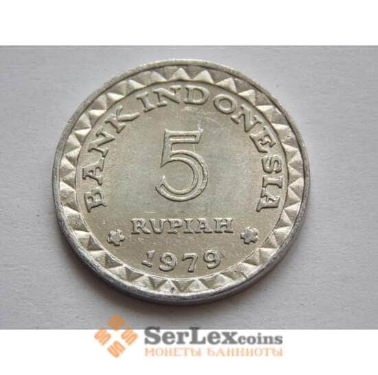 Индонезия 5 рупий 1979-96 КМ43 UNC Планирование семьи арт. С02178