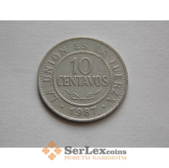 Боливия 10 сентаво 1987-2006 КМ202 арт. С02180