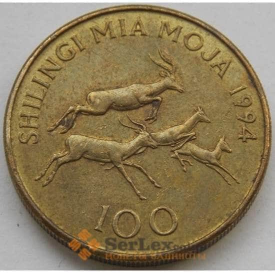 Танзания 100 шиллингов 1993-2012 КМ32 арт. С02194