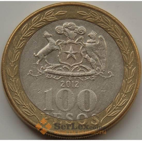 Чили 100 песо 2001-2015 КМ236  арт. С02204