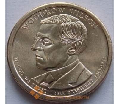 Монета США 1 доллар 2013 28 президент Вудро Вильсон P арт. С02211