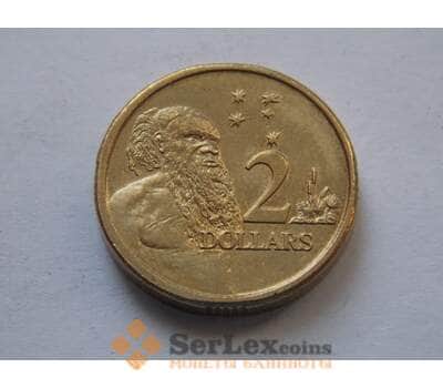 Монета Австралия 2 доллара 1999-2015 AU КМ406 арт. С02218