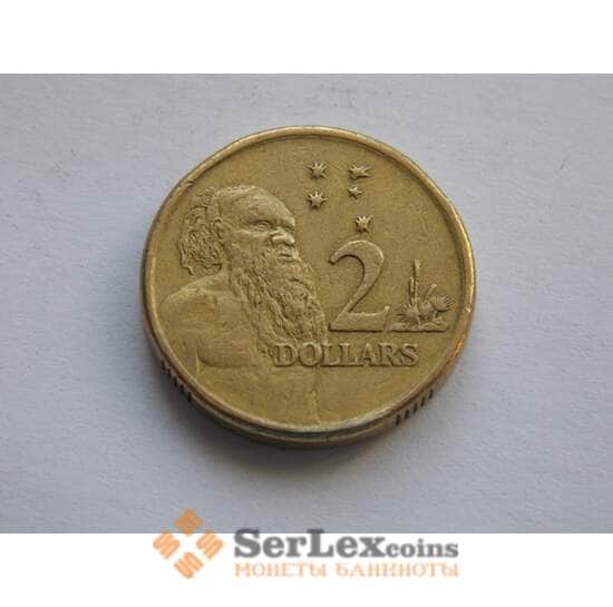 Австралия 2 доллара 1988-98 КМ101 арт. С02220