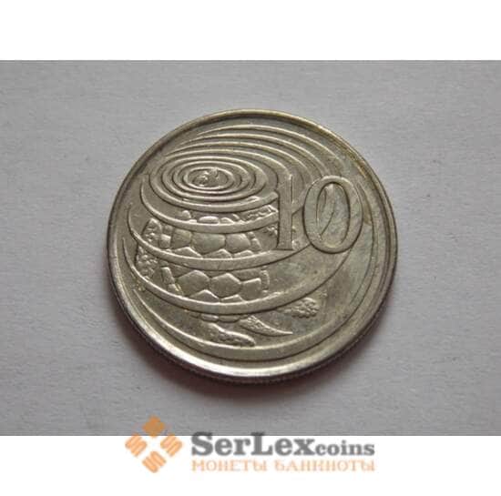 Каймановы острова 10 центов 1992-96 КМ89а арт. С02227