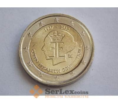 Монета Бельгия 2 евро 2012 Конкурс Королевы UNC арт. С02242