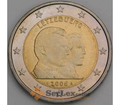Монета Люксембург 2 евро 2006 25 лет принцу Гийому UNC арт. С02268
